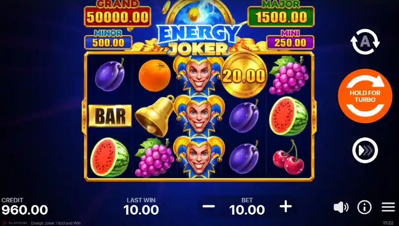Motyw i oprawa gry Energy Joker